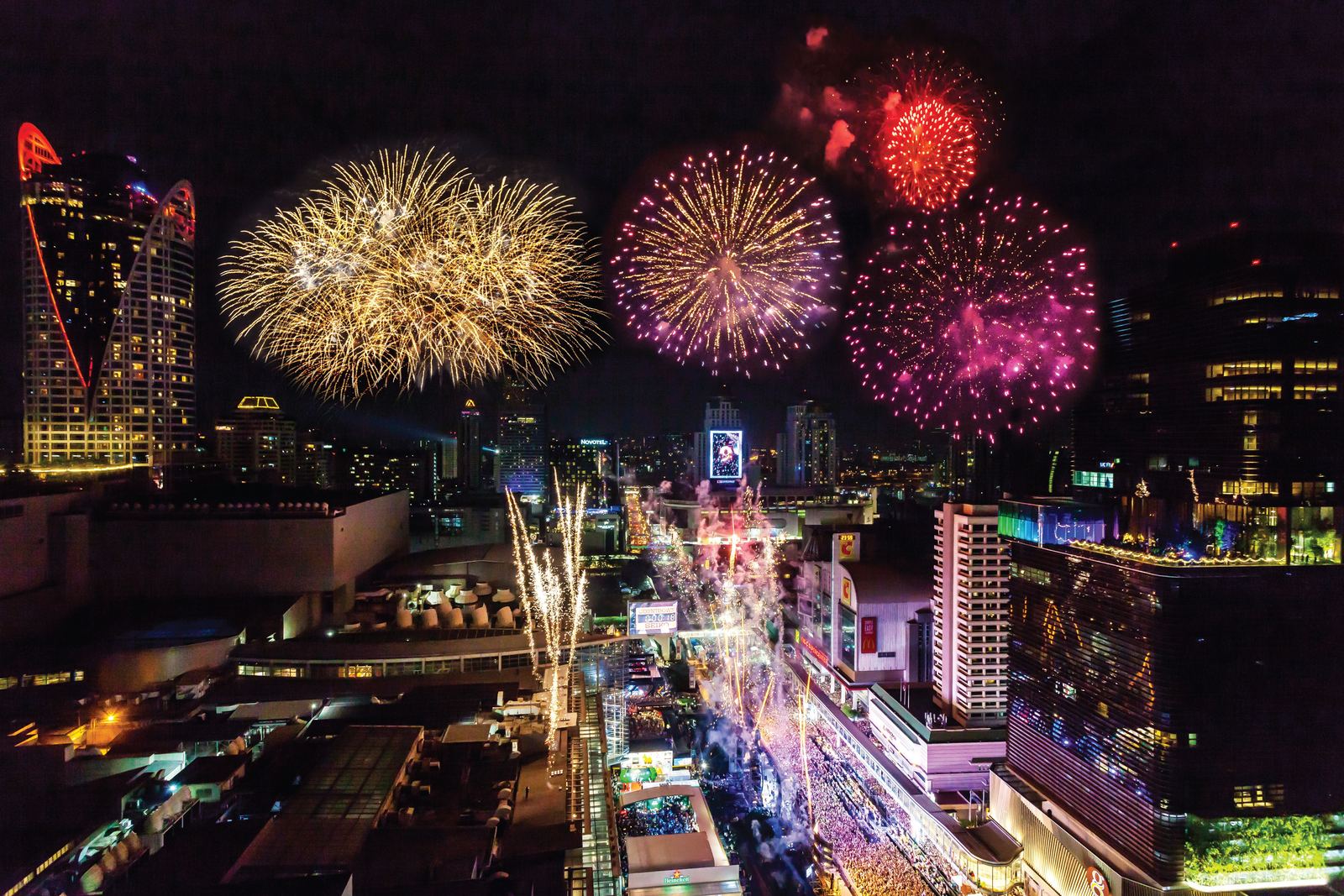 Live events across a city destination